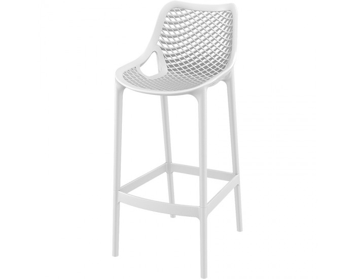 Бар стол Еър бял