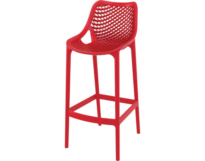 Бар стол Еър червен