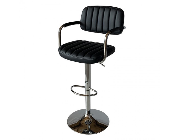 Бар стол Калипсо-13 кожа-черна