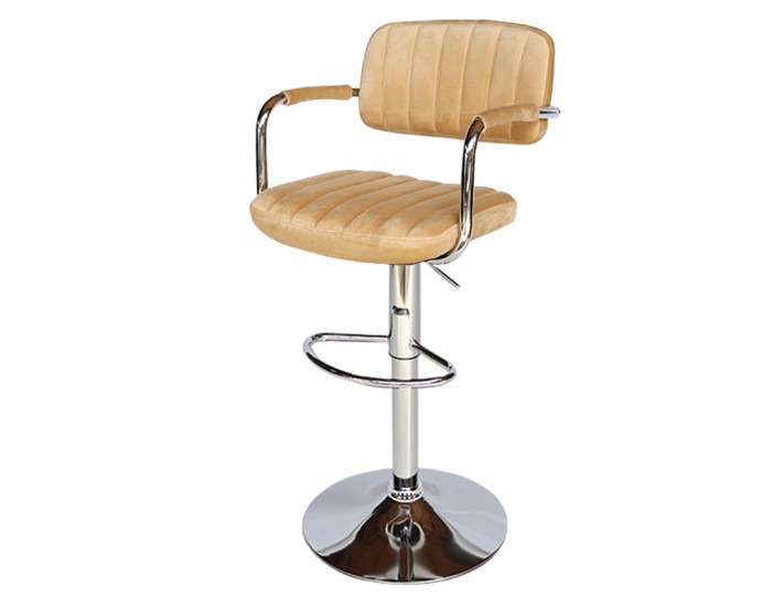 Бар стол Калипсо-13 кадифе-капучино Бар стол Калипсо-13 кадифе-капучино