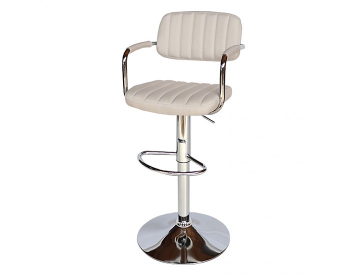 Бар стол Калипсо-13 текстил -светло бежов