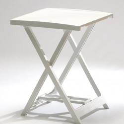 Пластмасова маса Арно 50/47/64h бяла - Bogdan Furniture Am