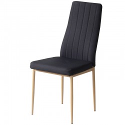 Стол AM-A-311B черен текстил - Bogdan Furniture Am