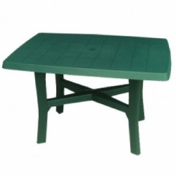Пластмасова маса Родано 138/88/72h зелена - Bogdan Furniture Am