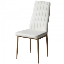 Стол AM-A-311 бяла кожа - Bogdan Furniture Am