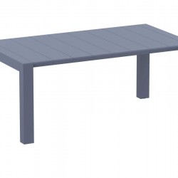 Маса Вегас разтегателна 180х220/100/75 тъмно сив - Градински маси