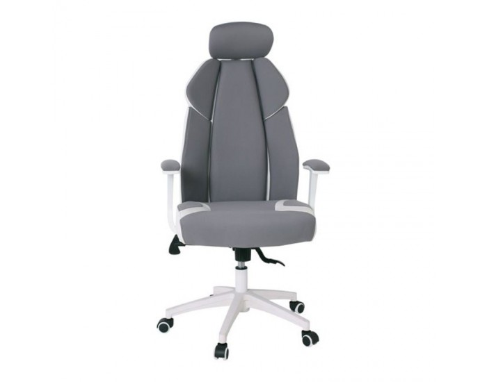 Офис стол 8300 сив/бял