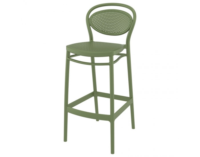 Бар стол Марсел маслено зелен Бар стол Марсел маслено зелен