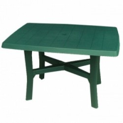 Пластмасова маса Сена 180/100/72h зелена - Bogdan Furniture Am
