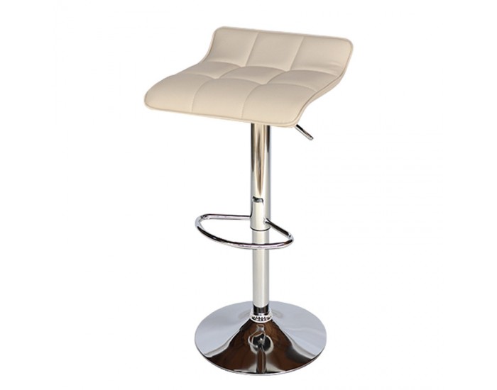 Бар стол Калипсо -5 кожа -бежова Бар стол Калипсо -5 кожа -бежова