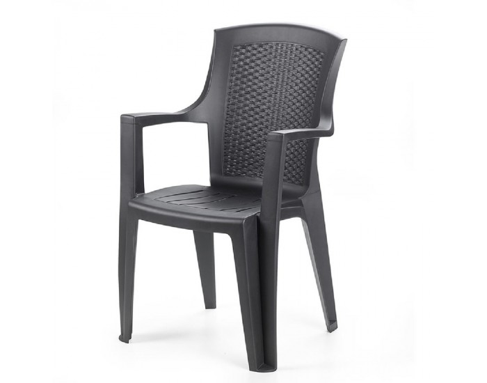 Пластмасов стол Еден антрацит