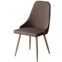 Стол AM-A-340 кафяв текстил - Bogdan Furniture Am