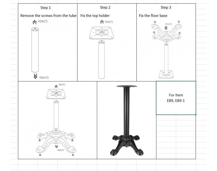 Бар стойка AM-Е89-1