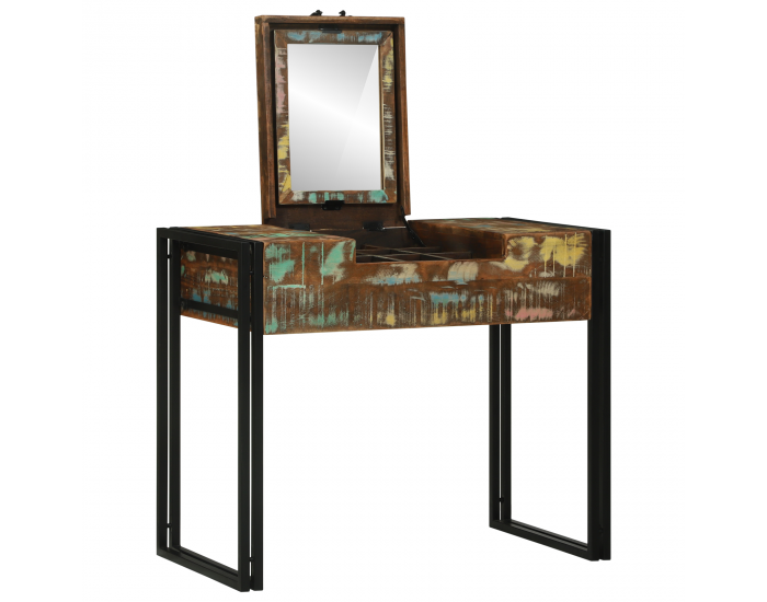 Sonata H Тоалетка 90x50x75 см от масивна регенерирана дървесина