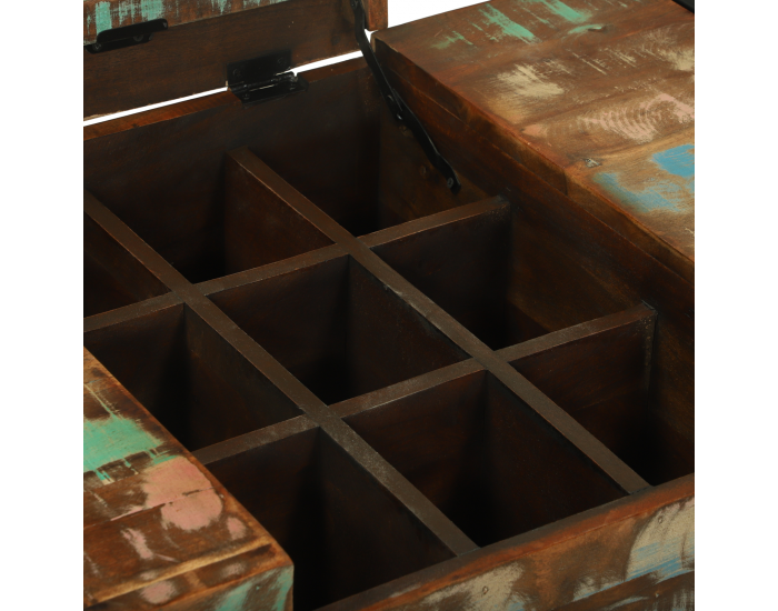 Sonata H Тоалетка 90x50x75 см от масивна регенерирана дървесина