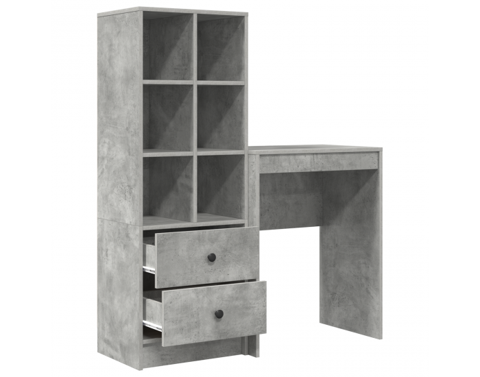 Sonata H Бюро със съхранение от бетон