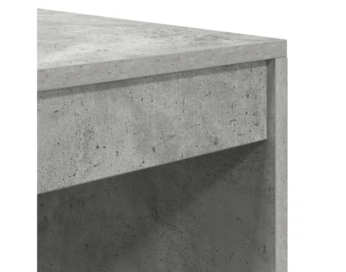 Sonata H Бюро със съхранение Сив бетон Инженерна дървесина