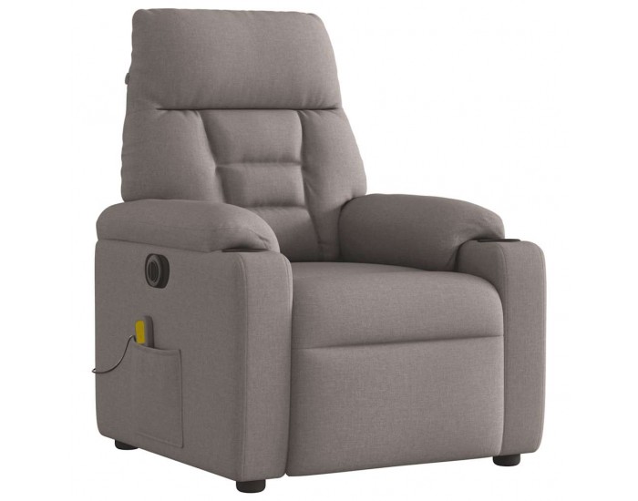 Sonata H Електрически масажен наклоняем стол, таупе, текстил