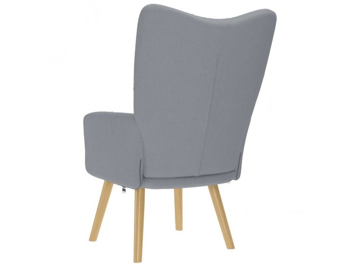 Sonata H Релакс стол, светлосив, текстил