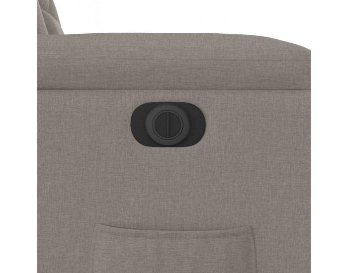 Sonata H Електрически изправящ реклайнер стол, таупе, текстил