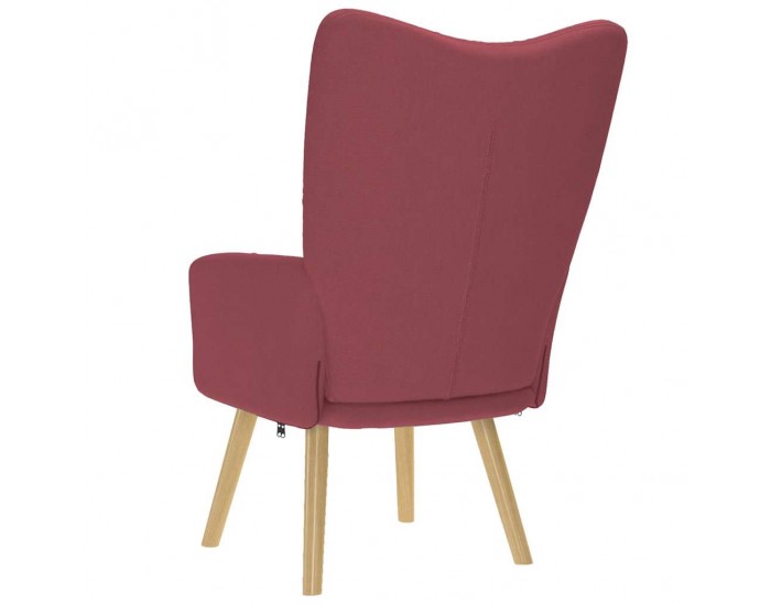 Sonata H Релаксиращ стол, виненочервен, плат