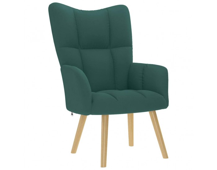 Sonata H Релакс стол, тъмнозелен, текстил