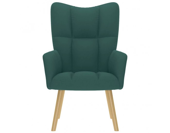 Sonata H Релакс стол, тъмнозелен, текстил