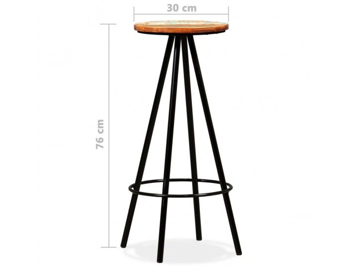 Sonata H Бар комплект, 9 части, регенерирано дърво масив