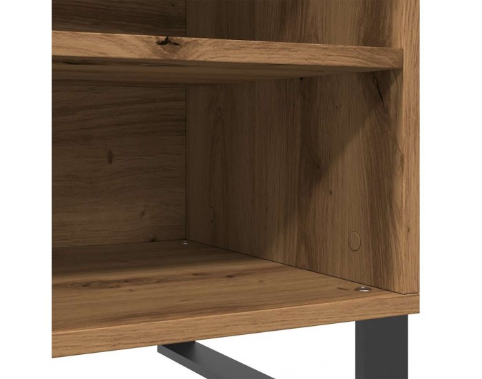 Sonata H Шкаф за грамофонни плочи, 84,5x38x48 см, инженерно дърво