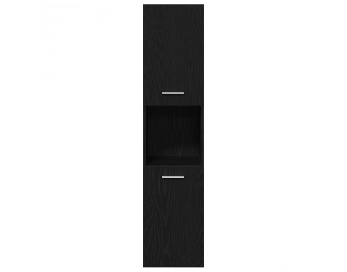 Sonata H Комплект за баня от 4 части Черен дъб Инженерна дървесина