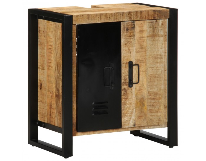 Sonata H Кабинет за баня 55x35x60 см от масивно мангово дърво