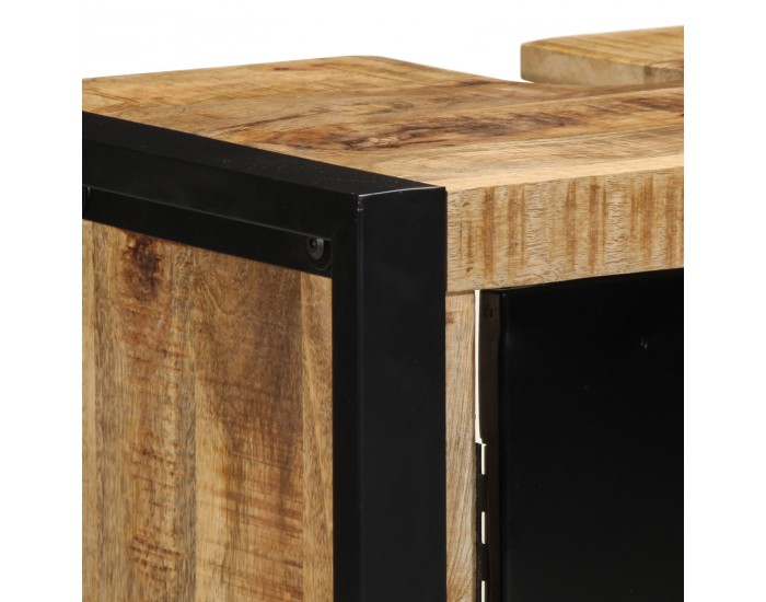 Sonata H Кабинет за баня 55x35x60 см от масивно мангово дърво