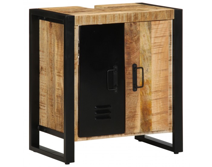 Sonata H Кабинет за баня 55x35x60 см от масивно мангово дърво