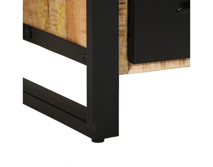 Sonata H Кабинет за мивка 55x35x60 см Плътно мангово дърво