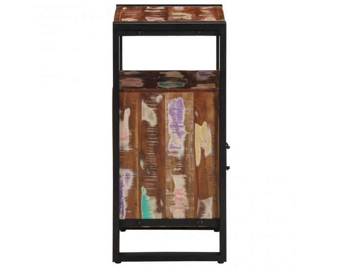 Sonata H шкаф за баня Многоцветен 40x35x75 см Масивно регенерирано дърво