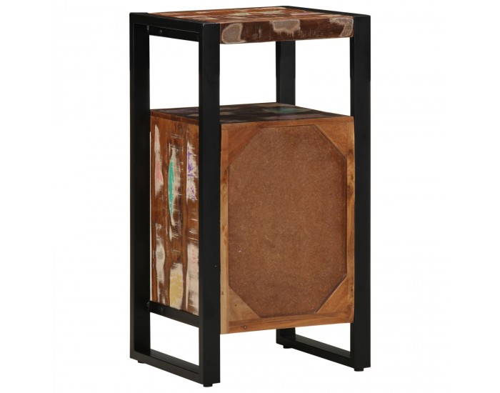 Sonata H шкаф за баня Многоцветен 40x35x75 см Масивно регенерирано дърво