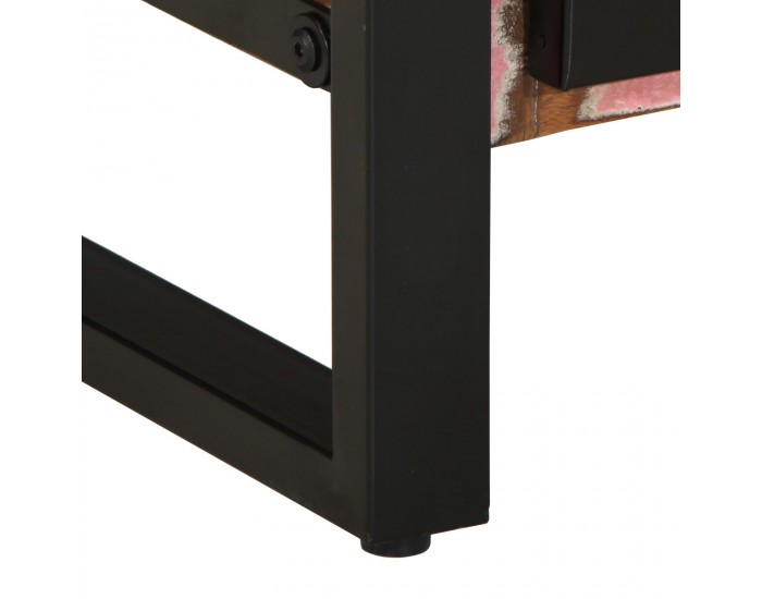 Sonata H шкаф за баня Многоцветен 40x35x75 см Масивно регенерирано дърво