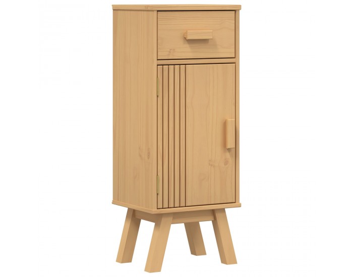 Sonata H Съхранение за баня 35x30x90 см Масивна борова дървесина