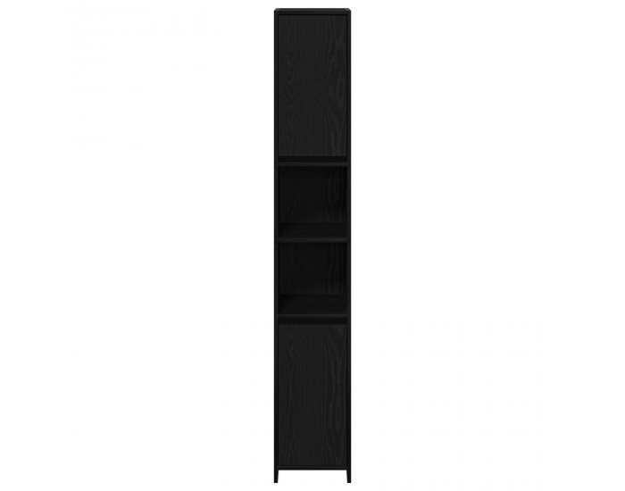 Sonata H Банков шкаф Черен дъб 30x30x183,5 см Инженерна дървесина