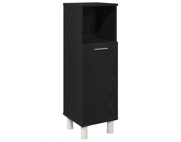 Sonata H Баня Кабинет Черен Дъб 30x30x95 см Инженерна Дървесина