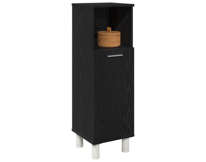 Sonata H Баня Кабинет Черен Дъб 30x30x95 см Инженерна Дървесина