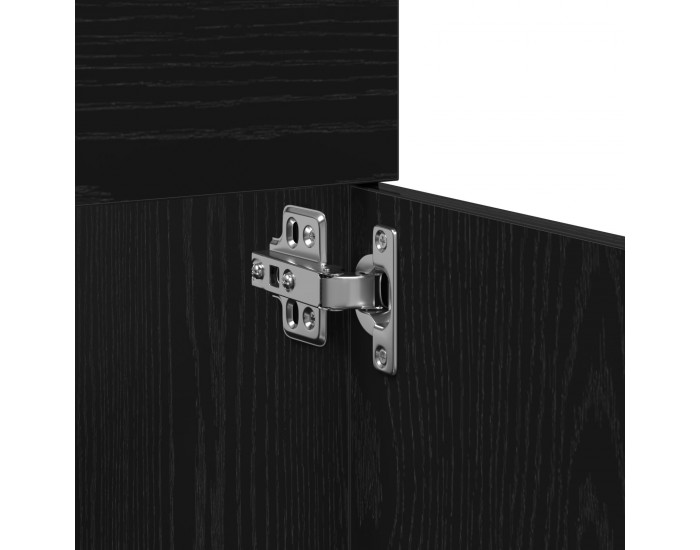 Sonata H Ракла за баня Черен дъб 90x38,5x46 см Инженерна дървесина