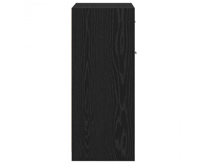 Sonata H Баня Кабинет Черно дъбово Инженерна дървесина 60 x 33 x 80 см