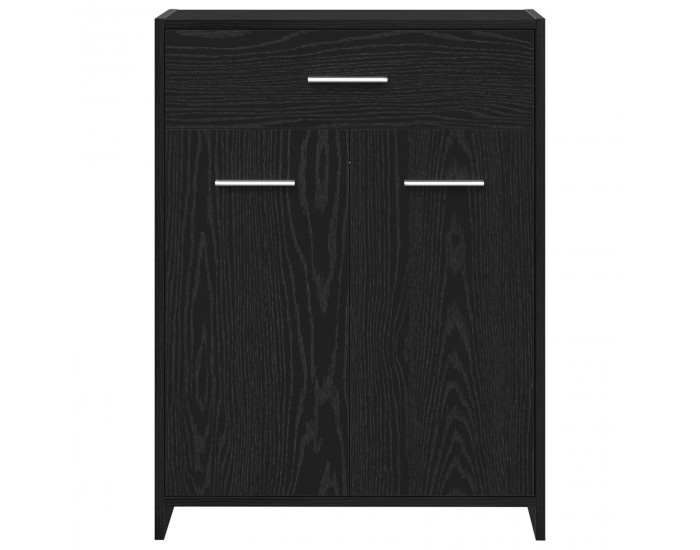 Sonata H Баня Кабинет Черно дъбово Инженерна дървесина 60 x 33 x 80 см