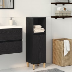 Sonata H Бюфет за баня Черен дъб 30x30x100 см Инженерна дървесина - Баня