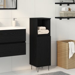 Sonata H Банная шкаф черен дъб 30x30x100 см инженерна дървесина - Баня