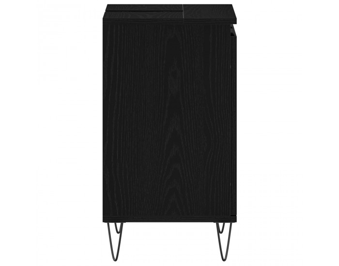 Sonata H Мивка за баня Черен дъб 58x33x60 см Инженерна дървесина