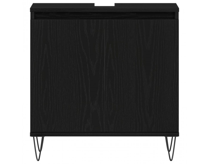 Sonata H Мивка за баня Черен дъб 58x33x60 см Инженерна дървесина