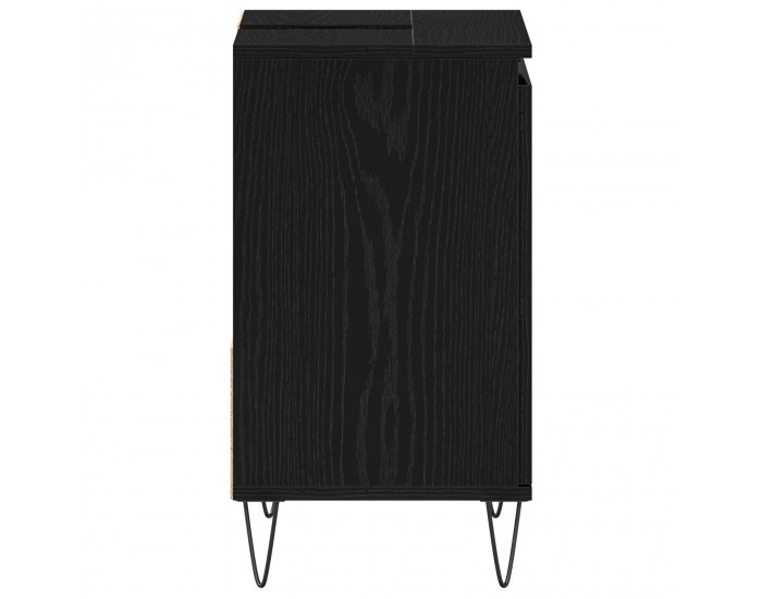 Sonata H Мивка за баня Черен дъб 65x33x60 см Инженерна дървесина