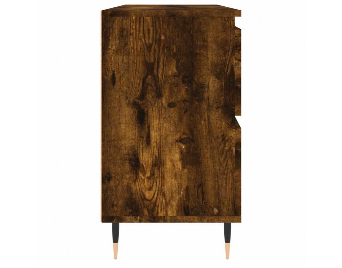 Sonata H Шкаф за баня, опушен дъб, 80x33x60 см, инженерно дърво